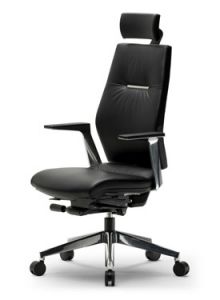 Angebot 1 D | Chefsessel | Hamburg | echt Leder |schwarz