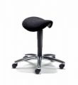 Rocky Roll Rollhocker mit Sattelsitz schwarz wei� rot blau gr�n