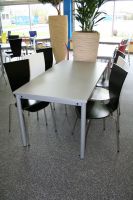 209 Kantinenst�hle St�hle Gesellschaftsr�ume schwarz weiss