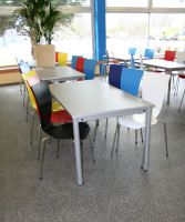 212 St�hle Kantinenst�hle schwarz weiss rot gelb k�nigsblau blau
