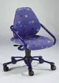 Kinderstuhl --Champ-- blau Kinderstuehle Schreibtischstuehle f�r