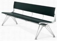 C2804 Bank ohne Armlehnen f�r 5 Personen - schwarz