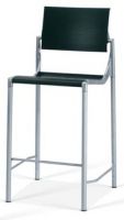 C2751 Barhocker Hocker mit R�ckenlehne, ohne Armlehnen - natur