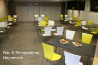 N 1 moderne bunte St�hle Chrombeine Holz gelb wei�