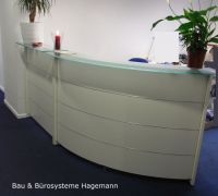 Nr48 Theke Empfangstheke weiss