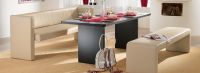16 Sitzbank Sitzb�nke Bank B�nke wei� creme Leder
