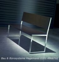 29 Sitzbank Sitzb�nke Bank B�nke braun chrom
