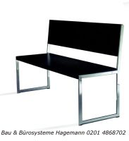28 Sitzbank Sitzb�nke Bank B�nke schwarz chrom