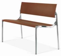 38 Sitzbank Sitzb�nke Bank B�nke Metall braun chrom