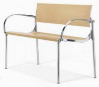 40 Sitzbank Sitzb�nke Bank B�nke Metall beige chrom