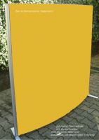 43 Callcenterm�bel Trennw�nde Bogenstellwand gelb