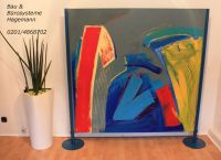 48 Callcenterm�bel Trennw�nde Stellwand bunt bemalt
