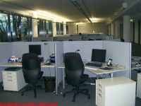 64 Callcenterm�bel Trennw�nde Stellwand Auftischelement wei�
