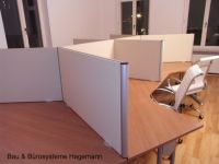 23 Callcenterm�bel Trennw�nde Auftischelemente holz wei�