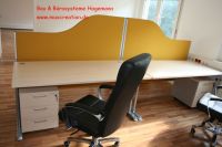 56 Callcenterm�bel Trennw�nde Stellwand gelb