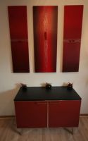 Nr.12 gro�e gemalte Bilder f�r Kantinen Firmen B�ros Empfang