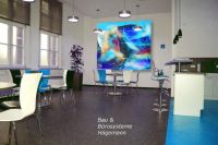 Nr. 1 gro�e gemalte Bilder f�r Kantinen, Firmen, B�ros, Empfang