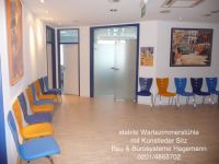 1009-1 Wartezimmerst�hle, gr�ne, St�hle, mit, Armlehnen