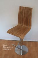 Barhocker Angebot Nr 6 Sitzschale zebrano h�henverstellbar