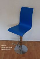 Barhocker Angebot Nr 5 Sitzschale kobalt blau h�henverstellbar