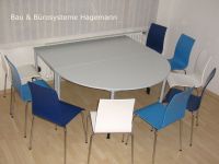 Bella Stuhl meerblau chrom ab Lager Pausenraumst�hle