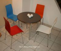 Bella Stuhl rot chrom ab Lager Pausenraumst�hle ab Lager