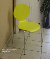 Jackpot St�hle gelb Kantinenst�hle Esszimmerst�hle Stuhl gelb