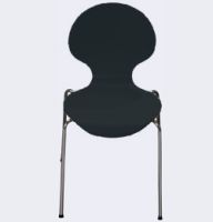 Jackpot St�hle  Kantinenst�hle Esszimmerst�hle Stuhl schwarz