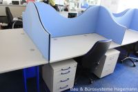 Trennw�nde Auftisch Montage schallschluckend Doppelbogen