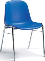 KK1 Kunststoffst�hle, Plastikst�hle, preiswerte, St�hle blau