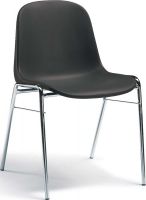 KK7 Kunststoffst�hle, Plastikst�hle, preiswerte, St�hle SCHWARZ