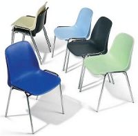KK8 Kunststoffst�hle, Plastikst�hle, preiswerte, St�hle gr�n