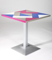 Mosaiktisch Bistrotisch 70 x 70 cm Tisch mit Mosaik Designtisch