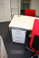 Moderne weisse B�rom�bel Gestell verchromt Artikel 4343428