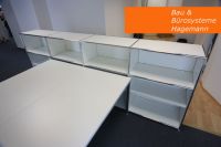 Moderne weisse B�rom�bel Gestell verchromt Artikel 4343434