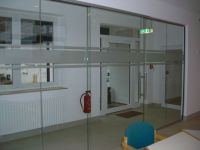 No 1 Glastrennwand Glaswand B�roglaswand Ganzglastrennwand