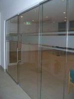 No 1 Glastrennwand Glaswand B�roglaswand Ganzglastrennwand