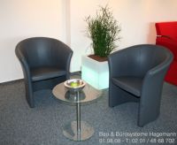 No. 15 Kunstlederstuhl Kunstledersessel Stuhl Kunstleder schwarz
