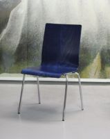 Nr 10f Mehrzweckst�hle blau St�hle ohne Armlehne