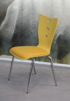 Nr 11c Mehrzweckst�hle gelb St�hle ohne Armlehne mit Sitzkissen