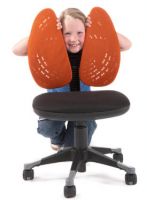Nr 1d Kinderdrehst�hle Crazy Wings orange