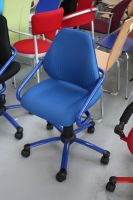 Nr 7c Kinderdrehstuhl --Champ-- blau grau Stiftung Warentest gep