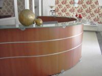 Nr 1b moderne_Theken_sch�ne Empfangstheke mit Glastop