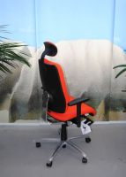 B08ergo B�rostuhl ergonomische  B�rost�hle orange/rot Seitenansi