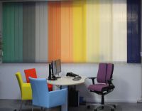 26 _ Kunstlederstuhl bunte Stuhl Kunstleder mit Armlehnen