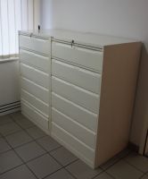 Nr 06 weisser abschlie�barer Aktenschrank