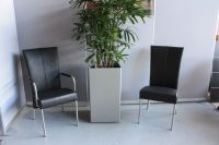 Nr 15 Praxisbesucherst�hle, Besucherst�hle, Kunstleder schwarz