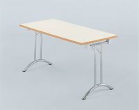 Nr_D10 Klapptische Klapptisch Tische buche weiss 140 x 80 cm