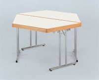 Nr_K06 Klapptische Klapptisch Tische weiss rund D=170cm