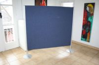 140 cm hoch 090 cm breit schallschluckende Stelltrennwand Stoff